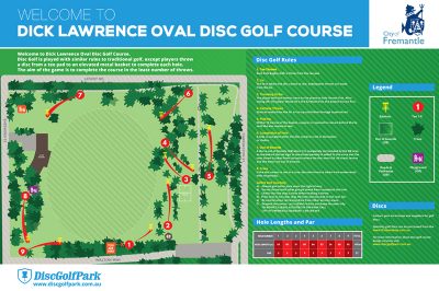 disc golf course locations