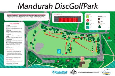 Recreation Activity Design Mandurah Disc Golf Park