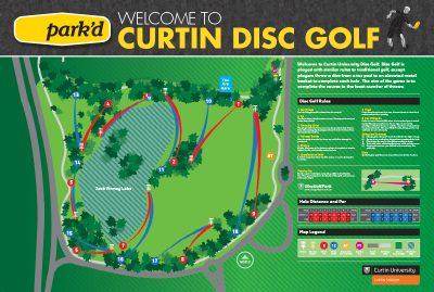 Recreation Activity Design Curtin University Disc Golf Park
