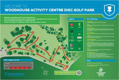 Recreation Activity Design Woodhouse Activity Centre Disc Golf Park