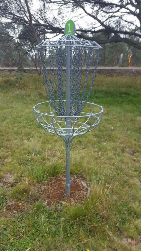 an image of disc golf basket