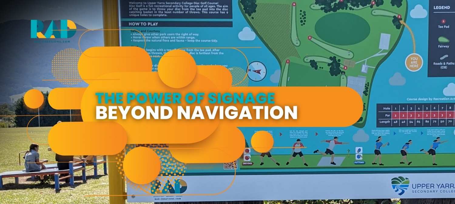 Marketing Machine with RAD Signage-ThePowerofSignageBeyondNavigation