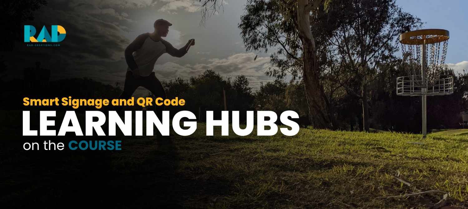 SmartSignageandQRCodeLearningHubsontheCourse